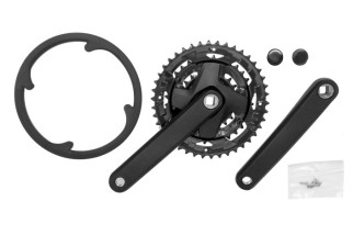 MECH. KORB. ALU 42/32/22 CZARNY 170 MM