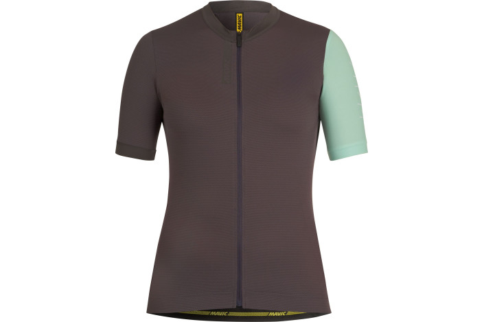 Koszulka MAVIC  DAMSKA ESSENTIAL CARBONE MINT (T000144)