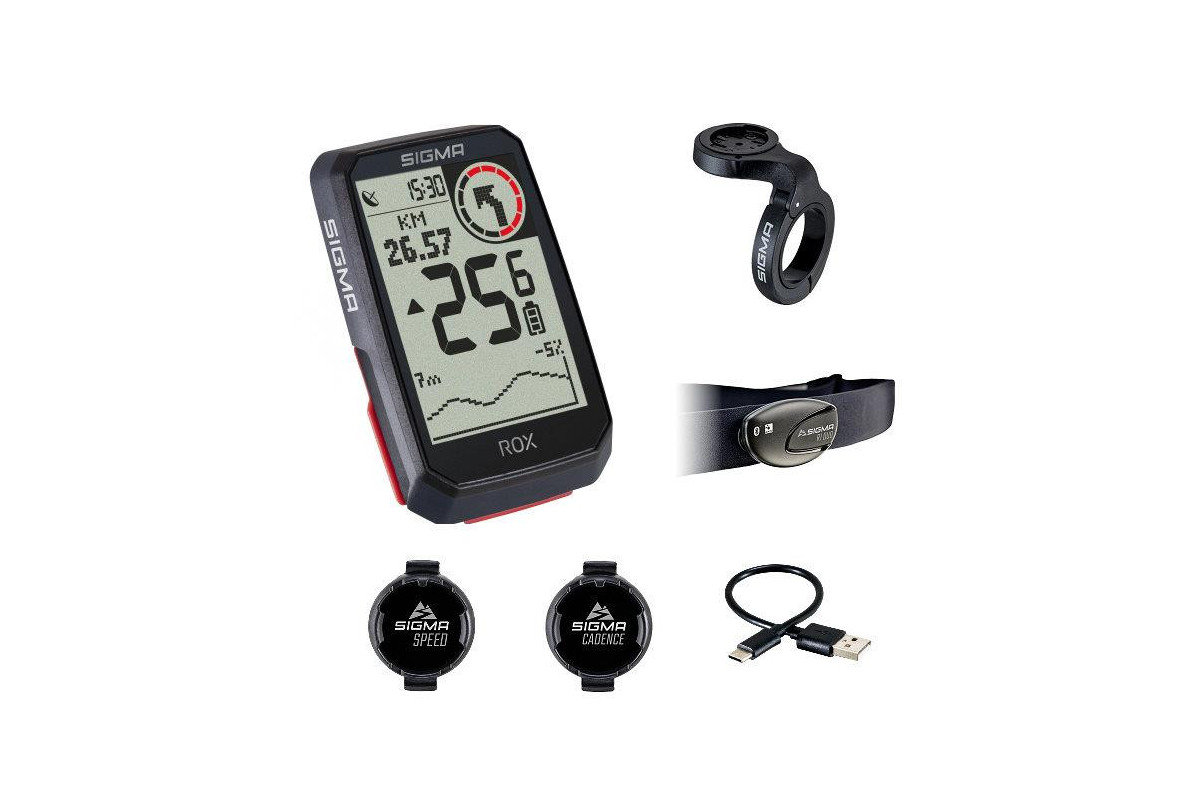 LICZNIK SIGMA ROX 4.0 CZARNY SENSOR SET 01064 LICZNIK SIGMA ROX 4.0 CZARNY SENSOR SET 01064