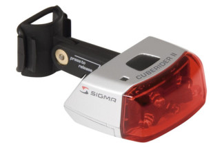 LAMPA T. SIGMA CUBERIDER II SREBRNA BEZ BATERII