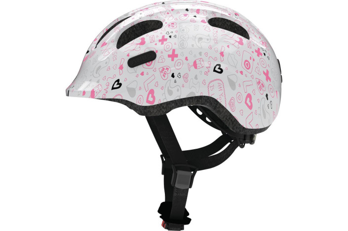 KASK ABUS SMILEY 2.1 WHITE CRUSH S