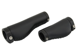 CHWYT ROWEROWY ERGO CZARNY 2LOCK 137/100mm