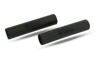 CHWYTY VELO VLG-1381a SILIKON CZARNY 130 mm