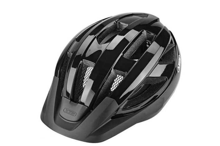 KASK ABUS MACATOR VELVET BLACK M ( POŁYSK )