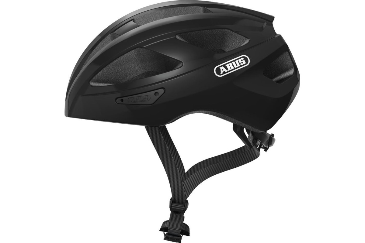 KASK ABUS MACATOR VELVET BLACK L ( POŁYSK ) KASK ABUS MACATOR VELVET BLACK L ( POŁYSK )