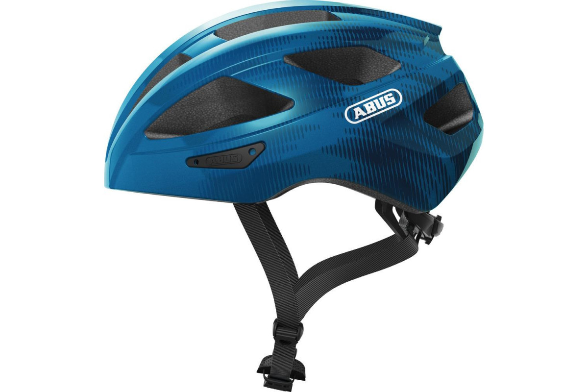 KASK ABUS MACATOR STEEL BLUE M ( POŁYSK ) KASK ABUS MACATOR STEEL BLUE M ( POŁYSK )
