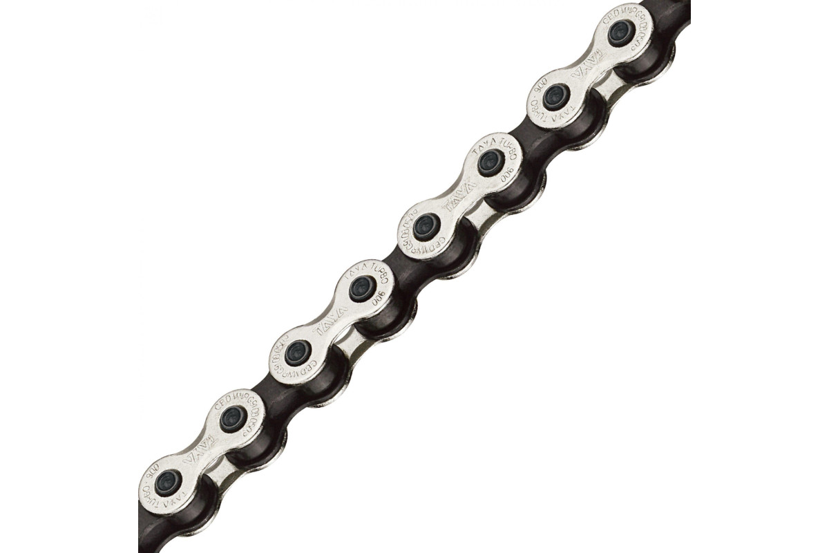 ŁAŃCUCH 112 OG TAYA TB910 SILV/BLACK 1SP BMX/NEXUS ŁAŃCUCH 112 OG TAYA TB910 SILV/BLACK 1SP BMX/NEXUS