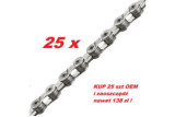 ŁAŃCUCH 116 TAYA OCTO SREBRNY 25 SZT.OEM 8 speed
