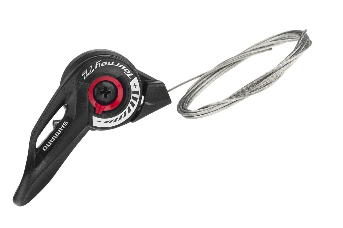 MANETKA SH TZ500 TOURNEY 3 SPEED LEWA MANETKA SH TZ500 TOURNEY 3 SPEED LEWA