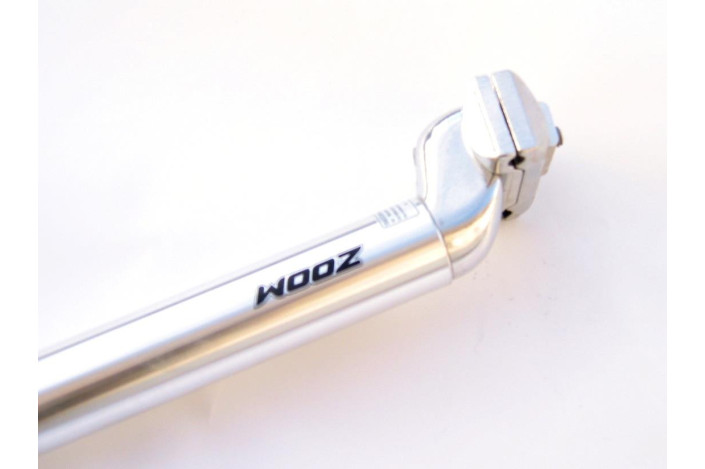 WSPORNIK SIODŁA 31,8X400 ZOOM SREBRNY