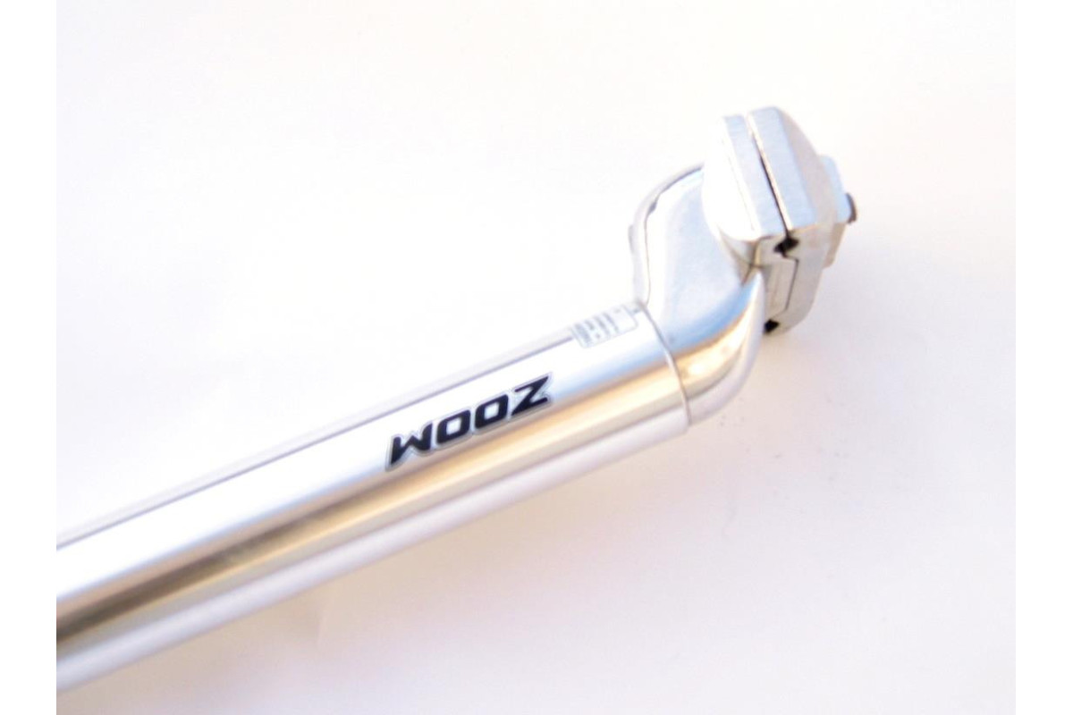 WSPORNIK SIODŁA 31,8X400 ZOOM SREBRNY WSPORNIK SIODŁA 31,8X400 ZOOM SREBRNY