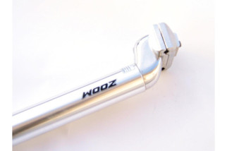 WSPORNIK SIODŁA 31,8X400 ZOOM SREBRNY