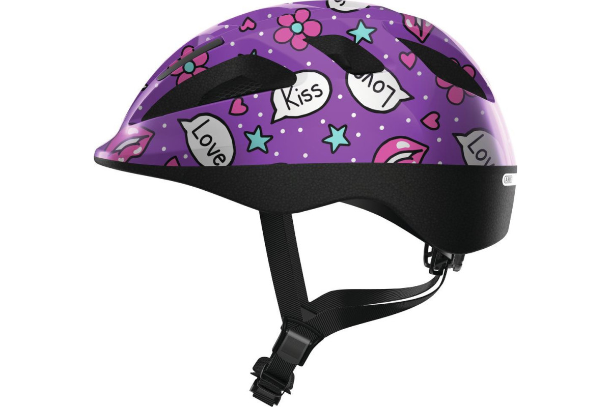 KASK ABUS SMOOTY 2.0 PURPLE KISSES S KASK ABUS SMOOTY 2.0 PURPLE KISSES S