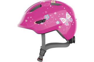 KASK ABUS SMILEY 3.0 PINK BUTTERFLY M