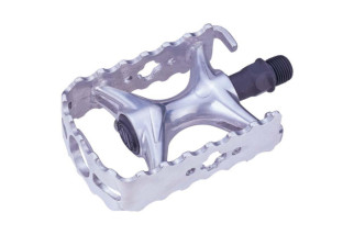 PEDAŁY WELLGO LU-A9 ALU ATB/TREKING SREBRNE