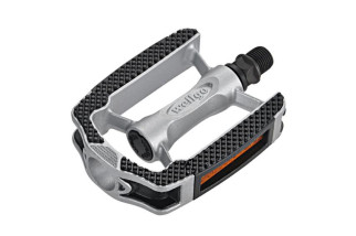 PEDAŁY WELLGO C169 MTB SREBRNE ALU/KRATON