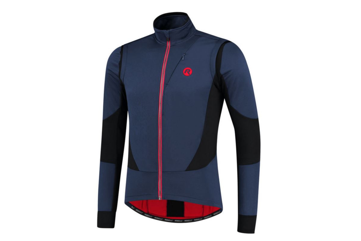 Rogelli bluza BRAVE niebiesko czarno czerwona M Rogelli bluza BRAVE niebiesko czarno czerwona M