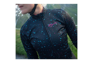 Rogelli bluza TERRAZZO LDS granatowo rózowa M