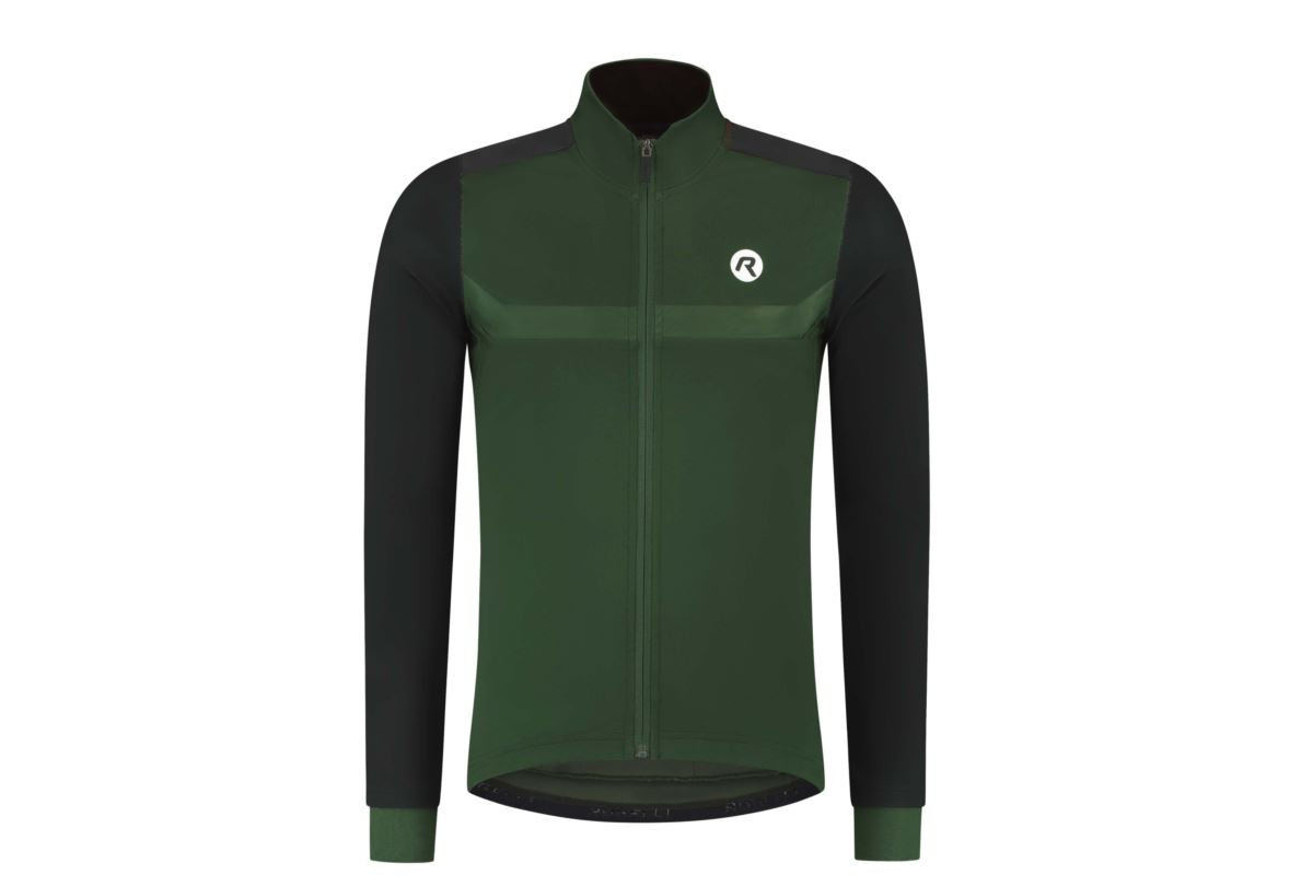 Rogelli bluza MONO zielono czarna XL - Rogelli bluza MONO zielono czarna XL -