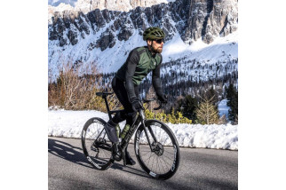 Rogelli bluza MONO zielono czarna XL -