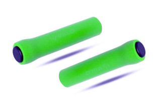 CHWYTY VELO VLG-1381a SILIKON ZIELONY  130 mm