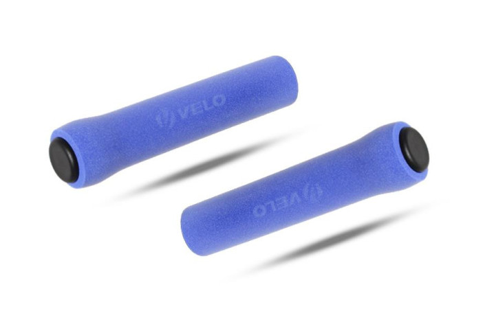 CHWYTY VELO VLG-1381a SILIKON NIEBIESKI 130mm