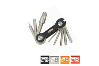 KLUCZ SUPER-B SCYZORYK 10 FUNKCJI POMARAŃCZ