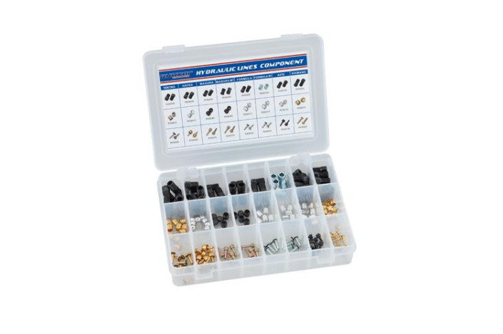 ZESTAW KOŃCÓWEK DO PRZEWODÓW HYDRAUL. PROF.