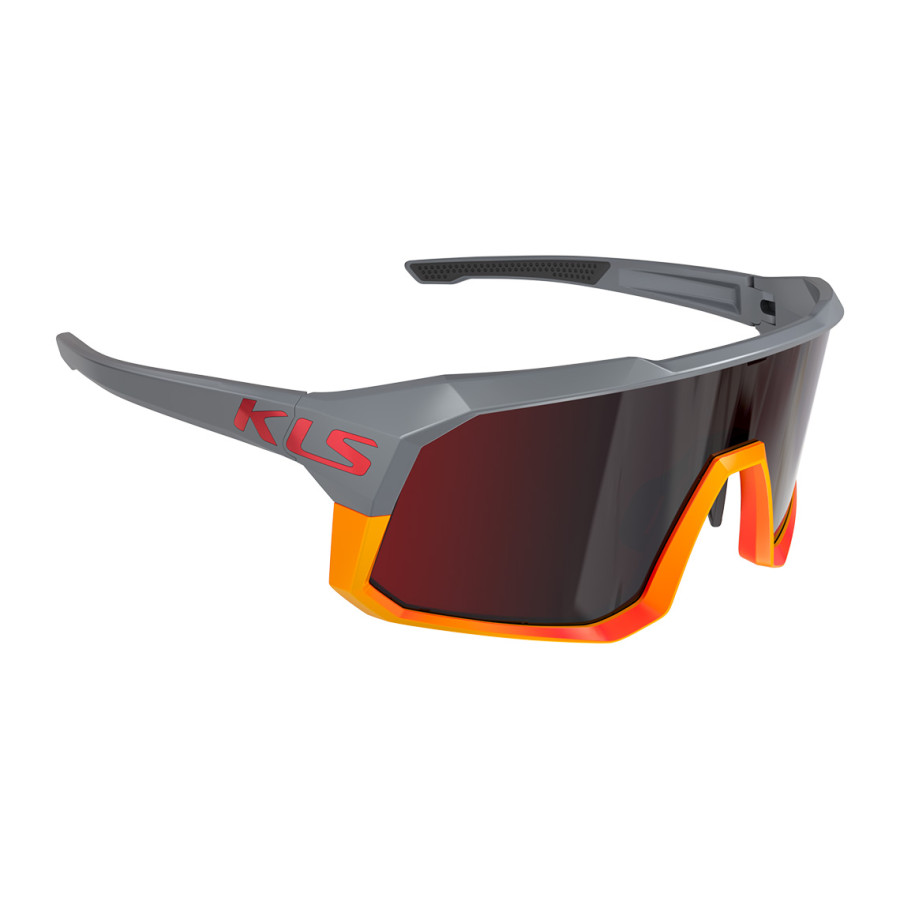 Okulary KLS DICE II grey orange