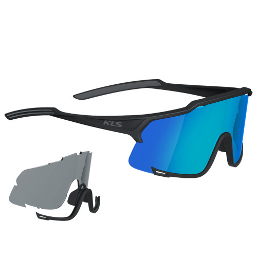 Okulary KELLYS DICE, Shiny Black Monochrome