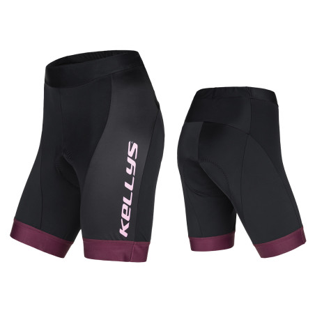 Spodenki KELLYS MADDIE 2 krótkie z wkładką bordo - S