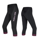 Spodenki KELLYS MADDIE 2 3/4 z wkładką bordo - M