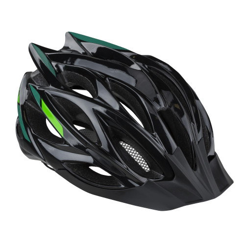 Kask DYNAMIC 019 black-green M/L