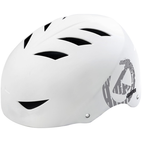 Kask JUMPER 018 white-grey M/L