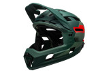 Kask full face BELL SUPER AIR R MIPS SPHERICAL matte gloss green infrared roz. L (58–62 cm) (NEW)