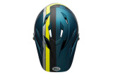 Kask full face BELL SANCTION agility matte blue hi-viz roz. XS (48-51 cm)