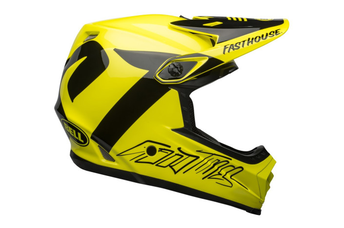 Kask full face BELL FULL-9 FUSION MIPS fasthouse gloss hi-viz black roz. XL (59-61 cm)