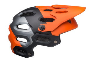 Kask full face BELL SUPER 3R MIPS matte orange black roz. S (52–56 cm) (NEW).