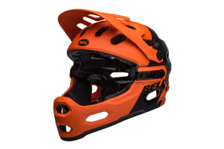 Kask full face BELL SUPER 3R MIPS matte orange black roz. S (52–56 cm) (NEW).