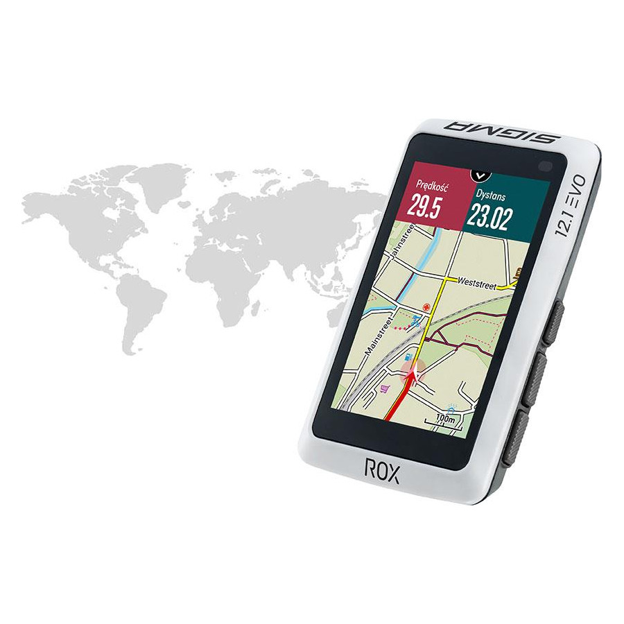 LICZNIK SIGMA ROX 12.1 EVO SENSOR SET BIAŁY 01043