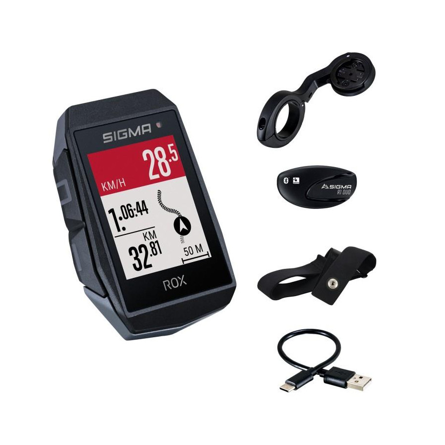 LICZNIK SIGMA ROX 11.1 EVO CZARNY PULSOMETR 01032