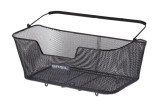 Kosz na tylny bagażnik BASIL BASE XL + haczyki mocujące, stalowy czarny (NEW)