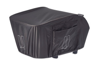 Pokrowiec przeciwdeszczowy na kosz BASIL KEEP DRY RAINCOVER-M 100% wodoodporny szary (NEW)