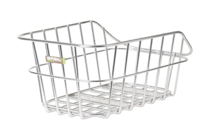 Kosz na tylny bagażnik BASIL CENTO ALU aluminiowy alumninium (DWZ)