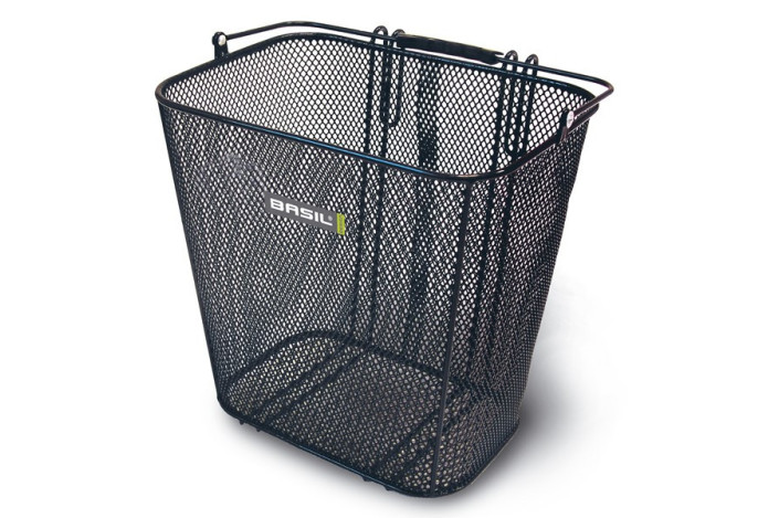 Kosz na tylny bagażnik BASIL CARDIFF MESH stalowy czarny (NEW)