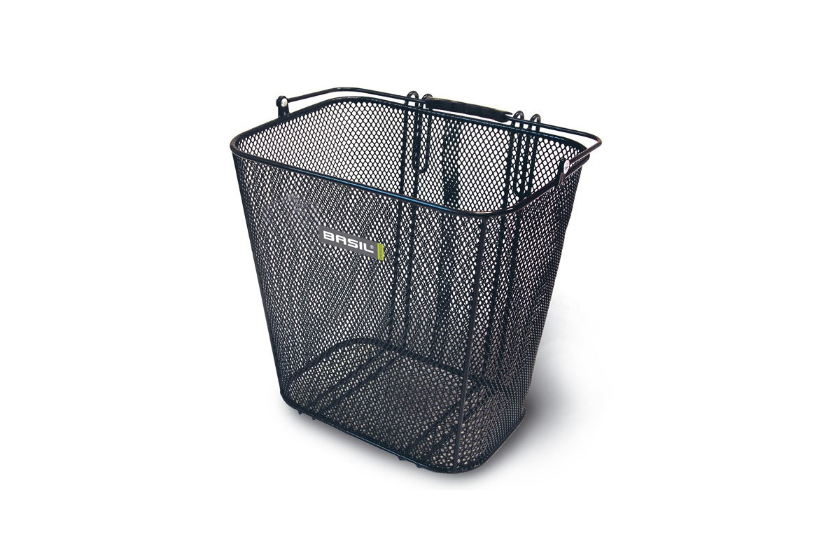 Kosz na tylny bagażnik BASIL CARDIFF MESH stalowy czarny (NEW)