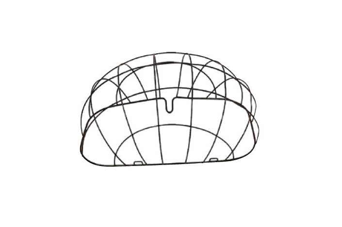 Osłona do kosza dla zwierząt BASIL PASJA SPACE FRAME 50cm, metal, czarna (NEW)