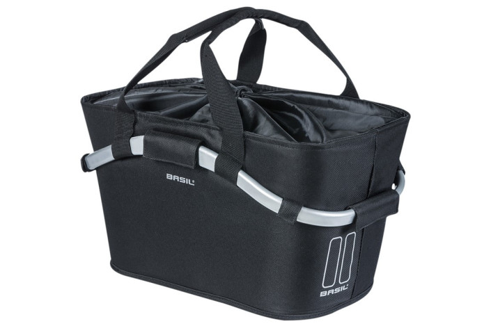 Kosz na tylny bagażnik BASIL CLASSIC CARRY ALL REAR BASKET MIK 22L MIK System (ready to go) solid black (NEW)