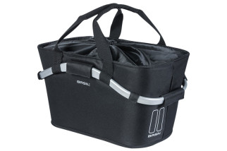 Kosz na tylny bagażnik BASIL CLASSIC CARRY ALL REAR BASKET MIK 22L MIK System (ready to go) solid black (NEW)