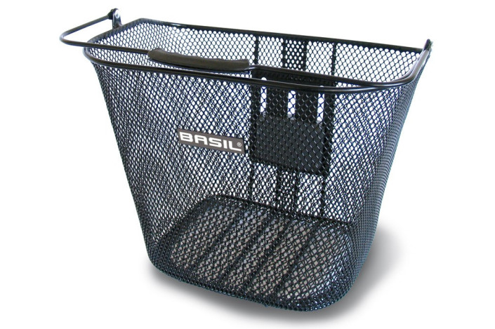 Kosz na kierownicę BASIL BREMEN KF stalowy, czarny (NEW)